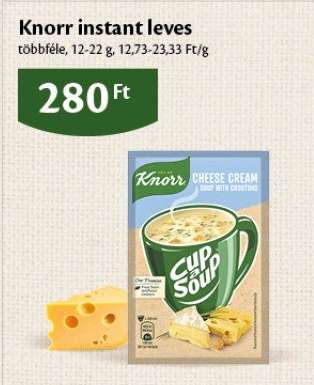 Knorr instant leves