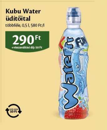 Kubu Water üdítőital