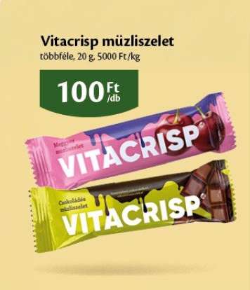 Vitacrisp müzliszelet