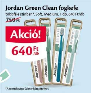 Jordan Green Clean fogkefe