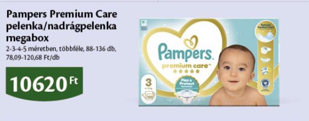 Pampers Premium Care pelenka/nadrágpelenka megabox
