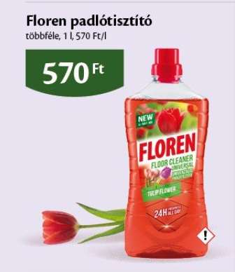 Floren padlótisztító