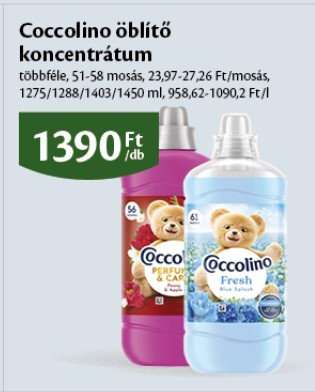 Coccolino Öblítő Koncentrátum