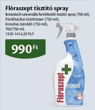 Flóraszept tisztító spray
