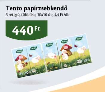 Tento papírzsebkendő