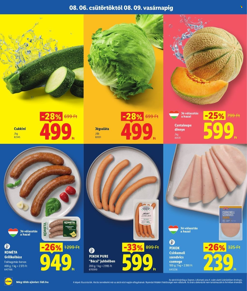 Lidl akciós újságok - 2026.08.06 - 2026.08.09. Oldal 2