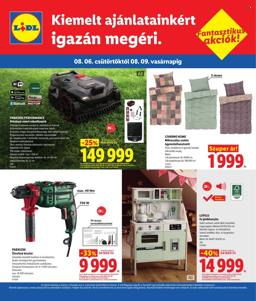 Lidl akciós újságok - 2026.08.06 - 2026.08.09. Oldal 4