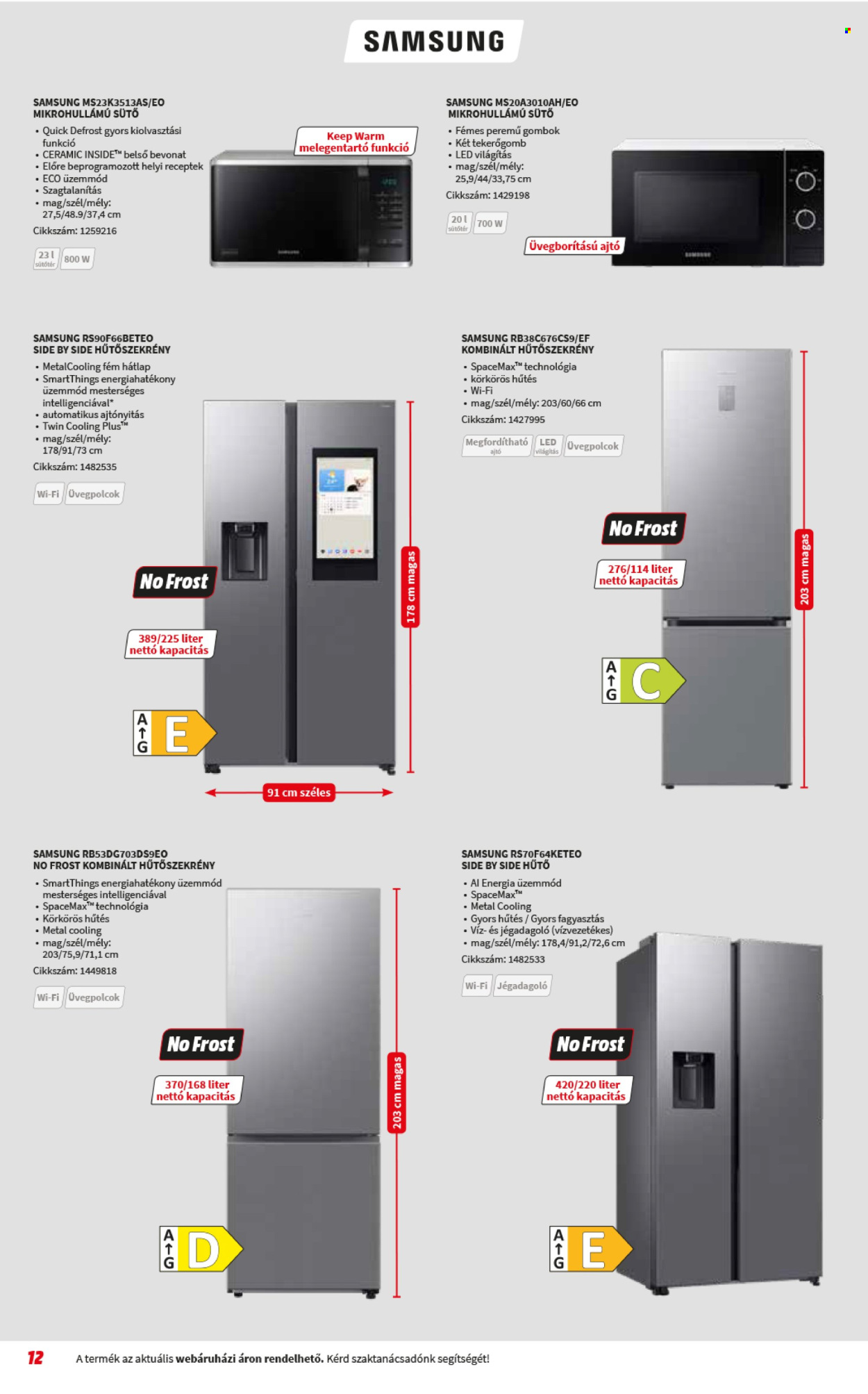 MediaMarkt akciós újságok - 2026.08.05 - 2026.08.31. Oldal 12