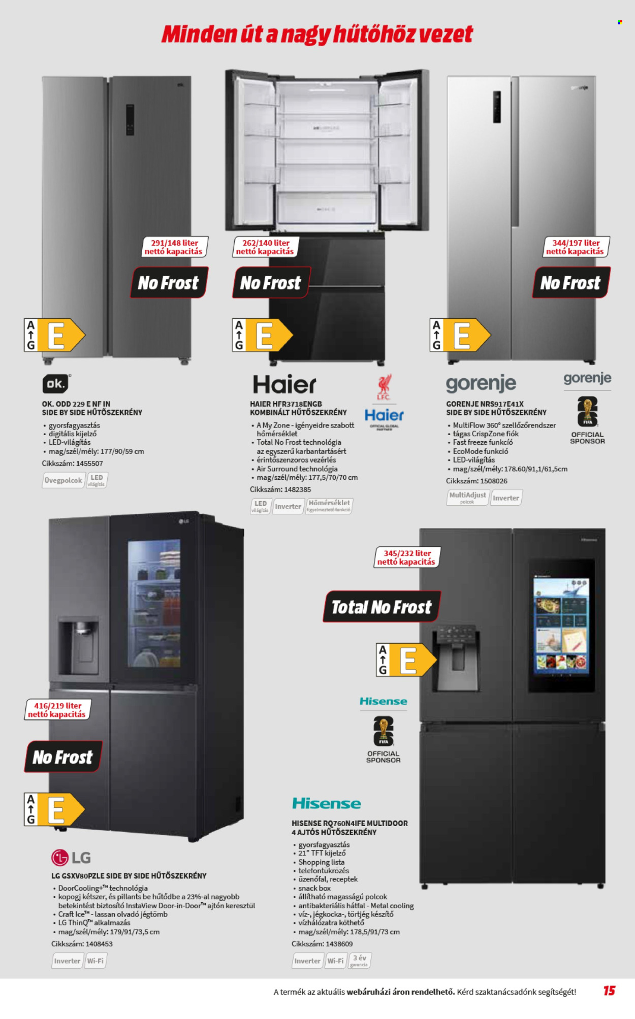 MediaMarkt akciós újságok - 2026.08.05 - 2026.08.31. Oldal 15