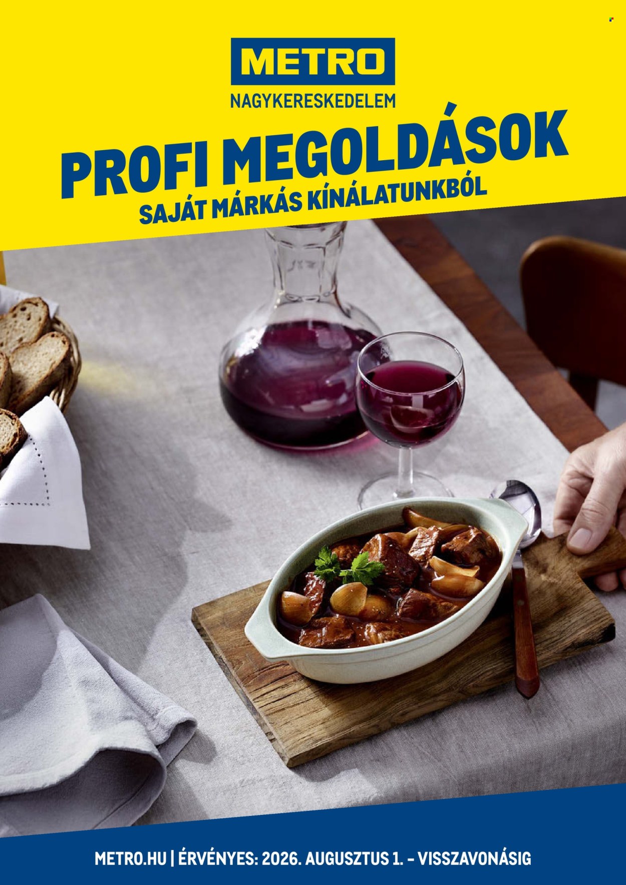 Metro akciós újságok. Oldal 1