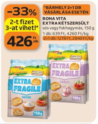 Bona Vita Extra Kétszersült