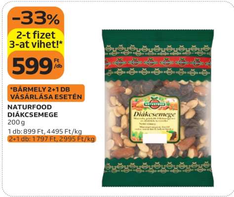NATURFOOD DIÁKCSEMEGE