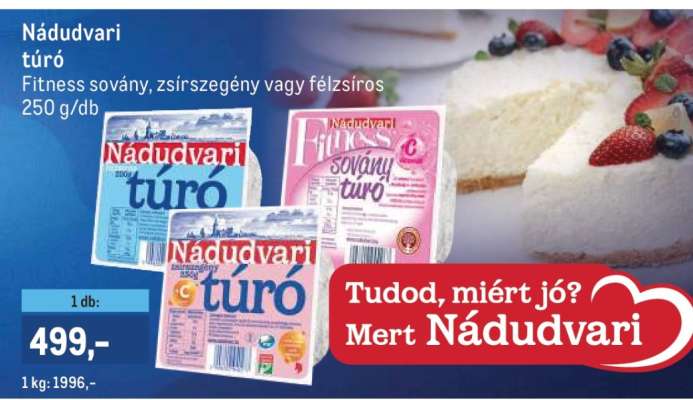 Nádudvari túró