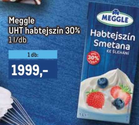 Meggle UHT habtejszín 30%