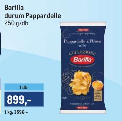 Barilla durum Pappardelle