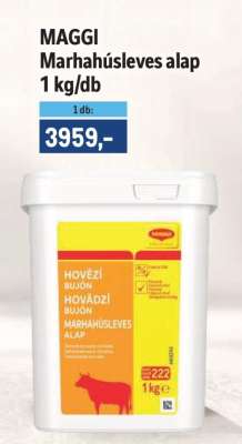 MAGGI Marhahúsleves alap