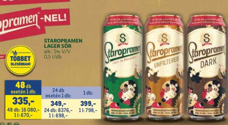 STAROPRAMEN LAGER SÖR