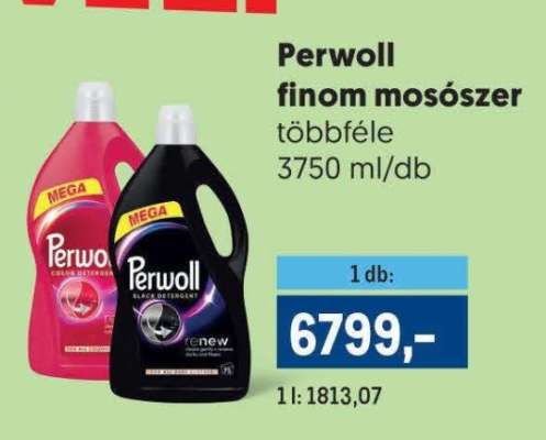 PERWOLL FINOM-MOSÓSZER