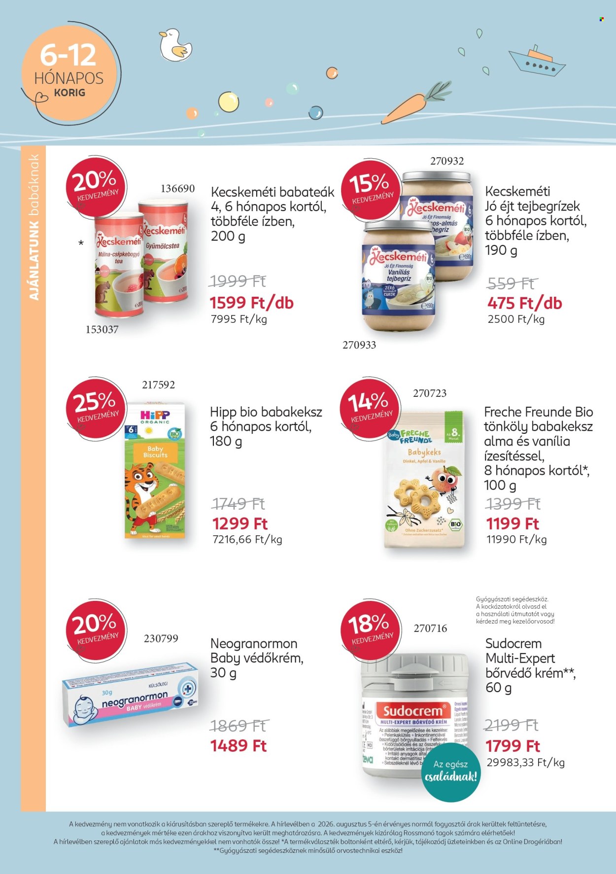 Rossmann akciós újságok - 2026.08.10 - 2026.09.06. Oldal 8