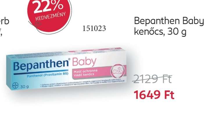 Bepanthen Baby kenőcs, 30 g