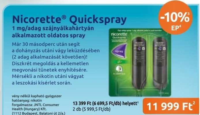 nicorette® Quickspray