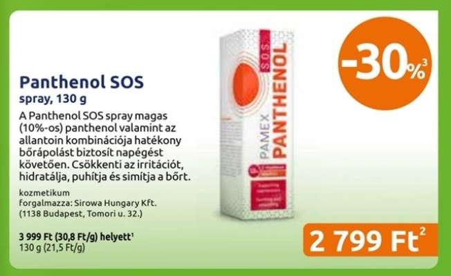 Panthenol SOS