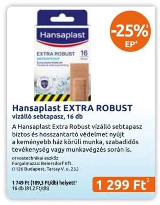 Hansaplast EXTRA ROBUST