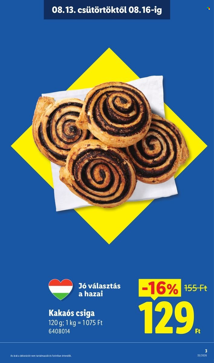 Lidl akciós újságok - 2026.08.13 - 2026.08.19. Oldal 3
