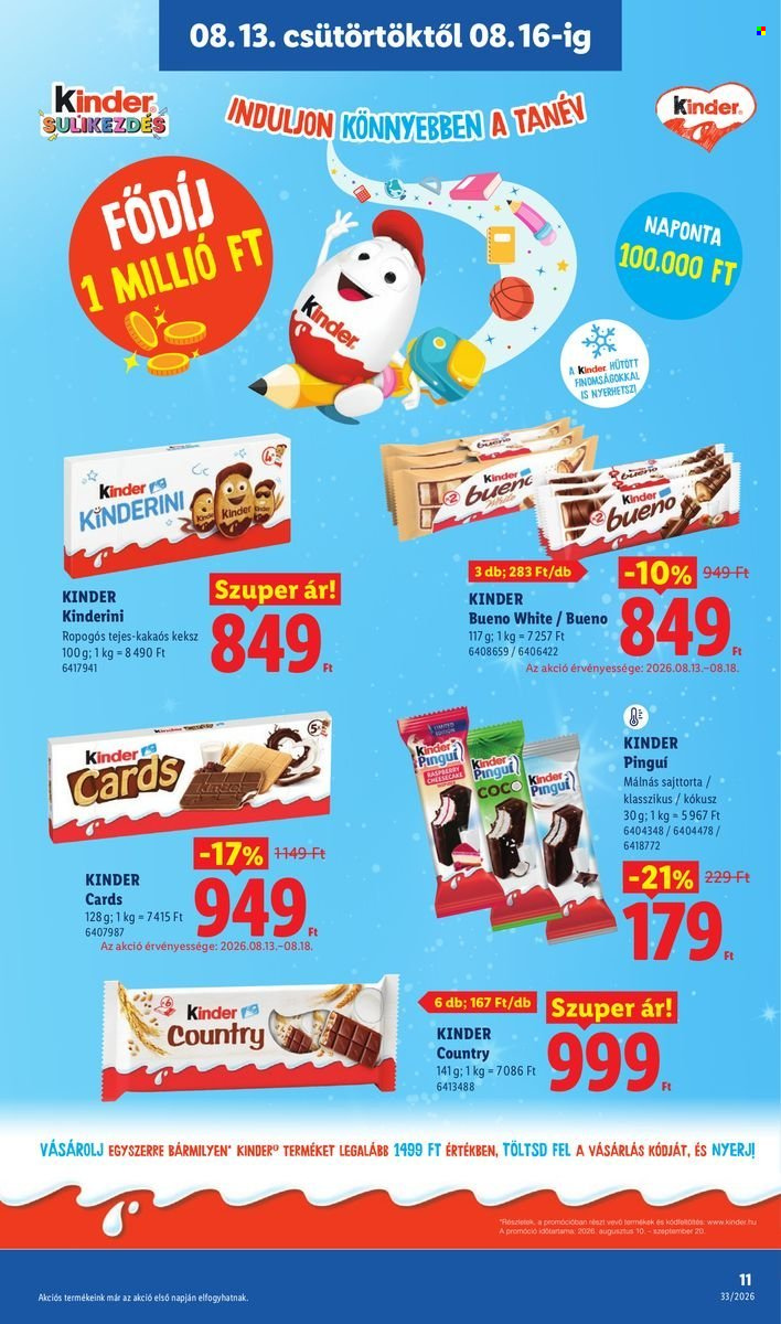 Lidl akciós újságok - 2026.08.13 - 2026.08.19. Oldal 11