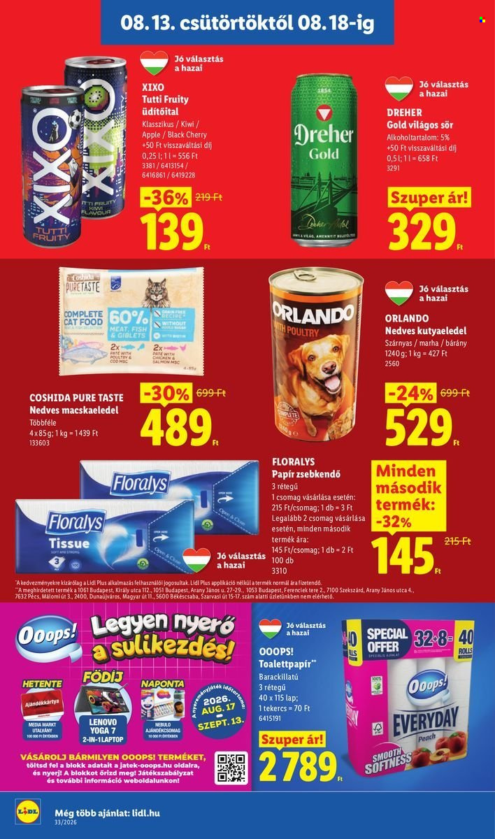 Lidl akciós újságok - 2026.08.13 - 2026.08.19. Oldal 14