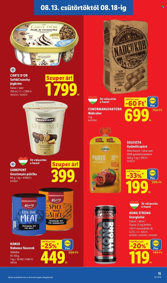 Lidl akciós újságok - 2026.08.13 - 2026.08.19. Oldal 15