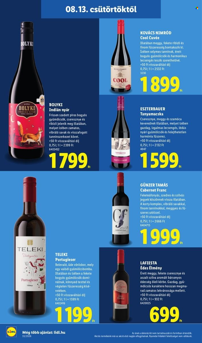 Lidl akciós újságok - 2026.08.13 - 2026.08.19. Oldal 26