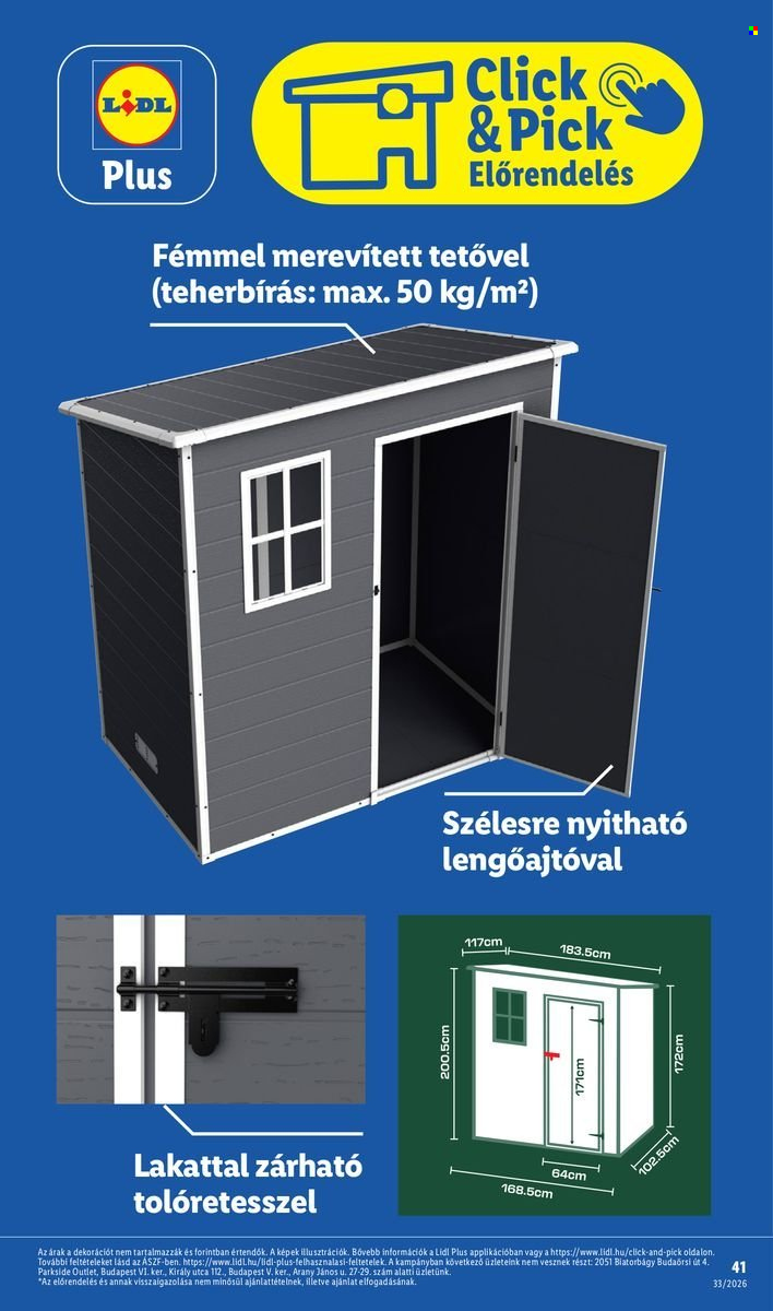 Lidl akciós újságok - 2026.08.13 - 2026.08.19. Oldal 41