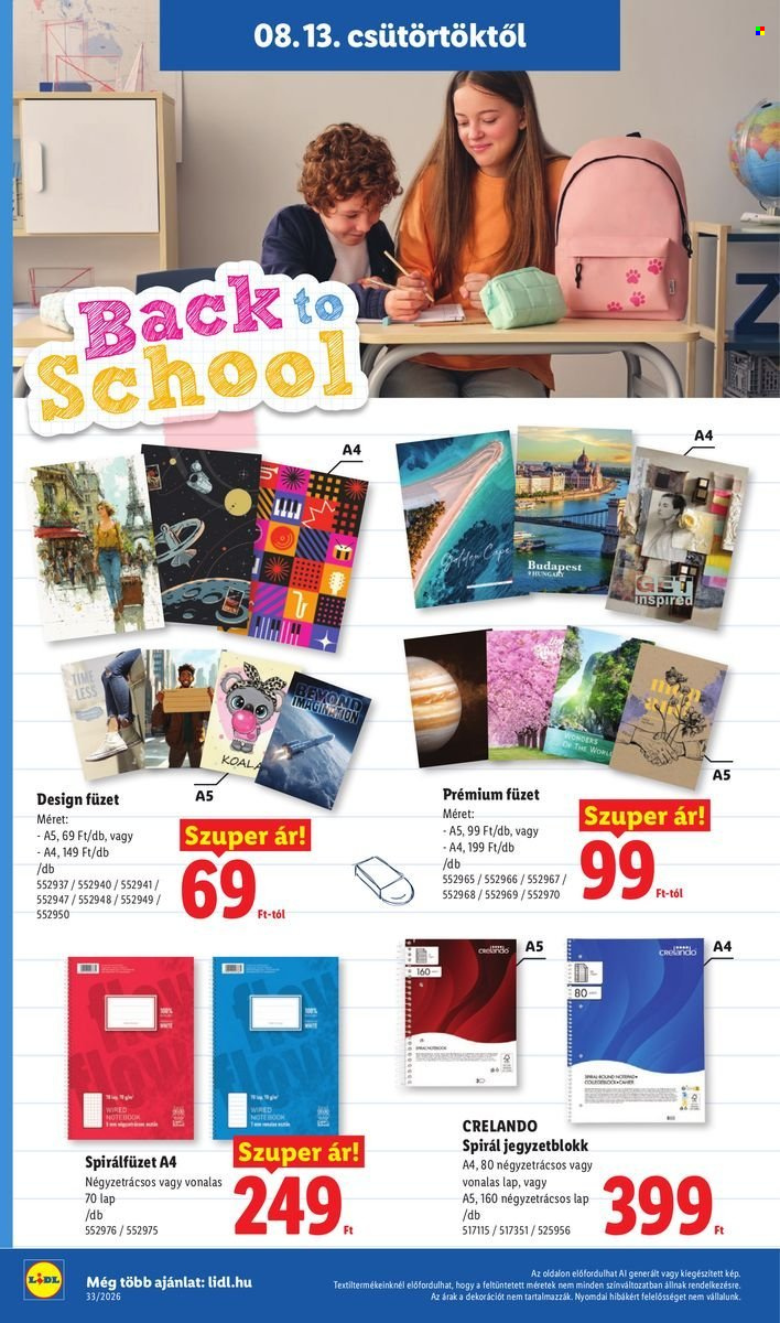 Lidl akciós újságok - 2026.08.13 - 2026.08.19. Oldal 8