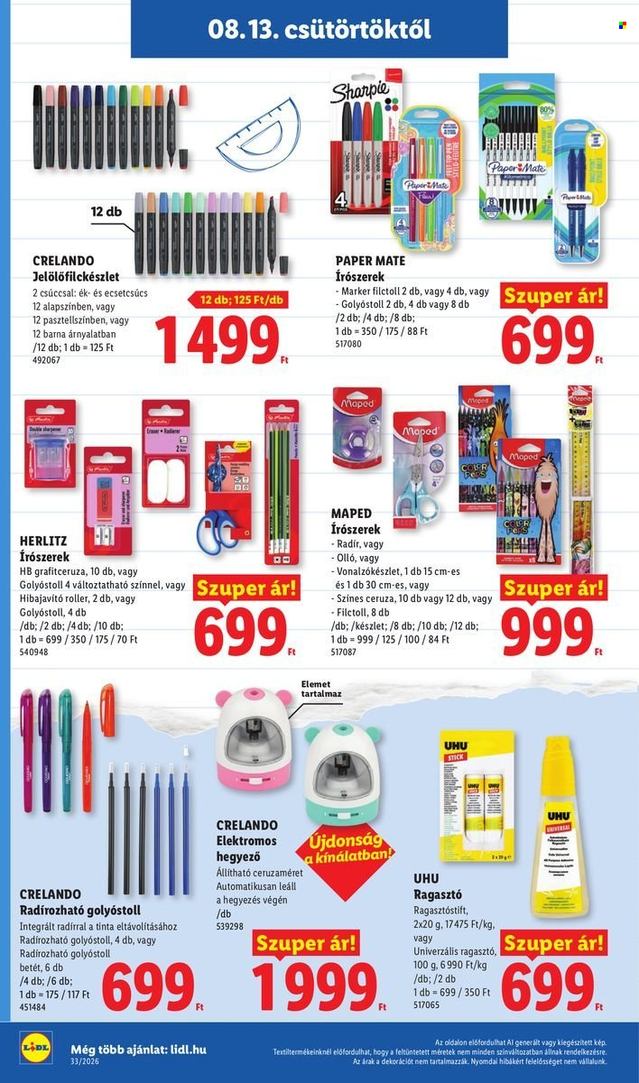 Lidl akciós újságok - 2026.08.13 - 2026.08.19. Oldal 10
