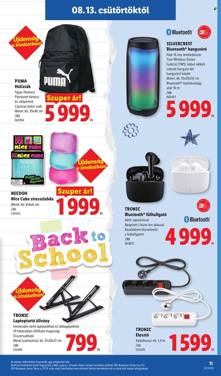 Lidl akciós újságok - 2026.08.13 - 2026.08.19. Oldal 11