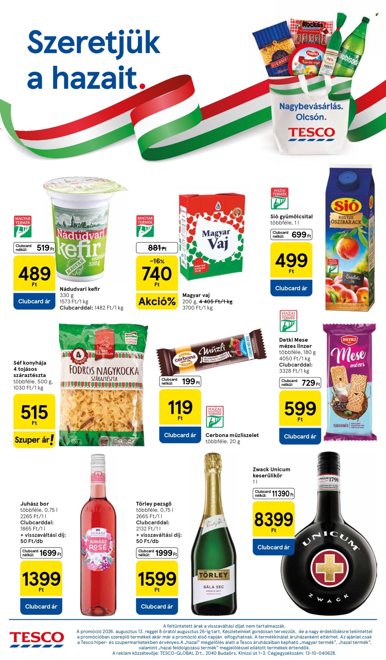 TESCO akciós újságok - 2026.08.13 - 2026.08.17. Oldal 4