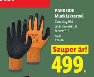 PARKSIDE Munkakesztyű