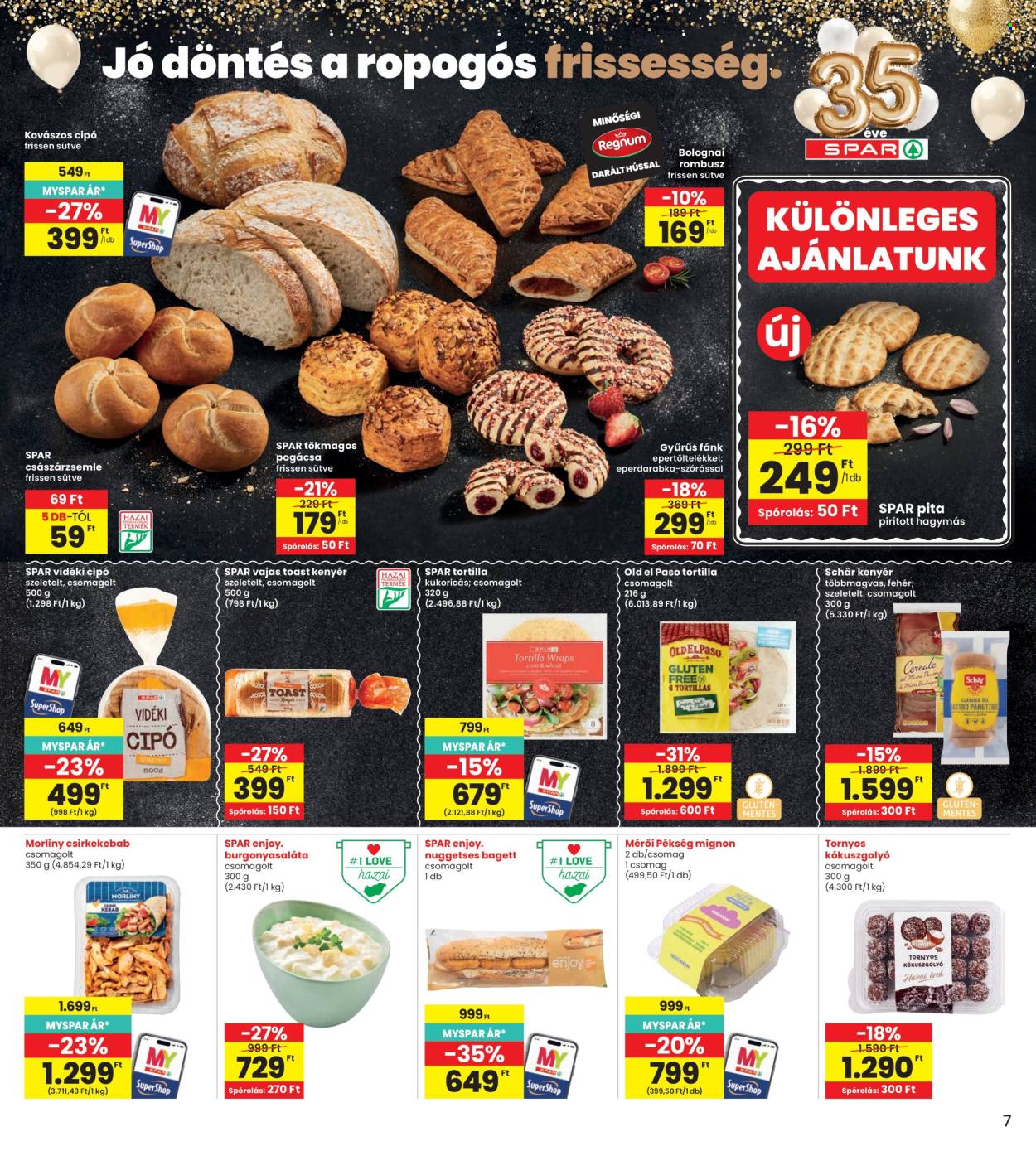 INTERSPAR akciós újságok - 2026.08.13 - 2026.08.19. Oldal 7