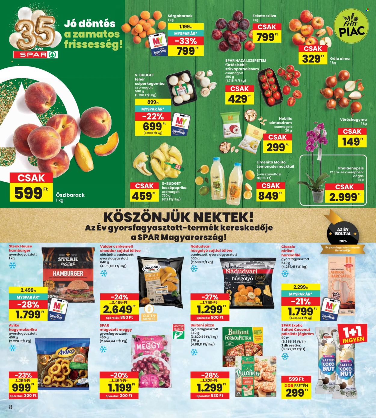 INTERSPAR akciós újságok - 2026.08.13 - 2026.08.19. Oldal 8