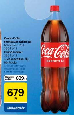 Coca-Cola szénsavas üdítőital