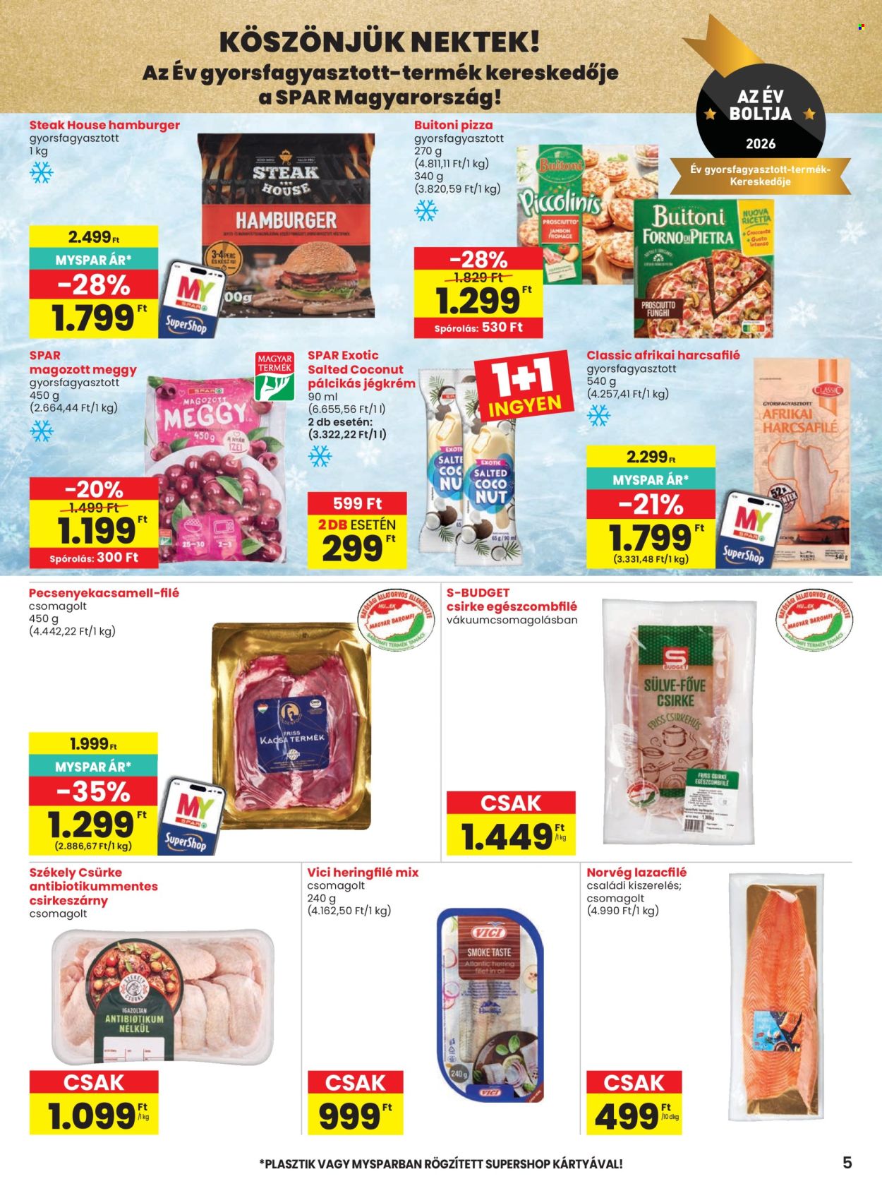 SPAR akciós újságok - 2026.08.13 - 2026.08.19. Oldal 5