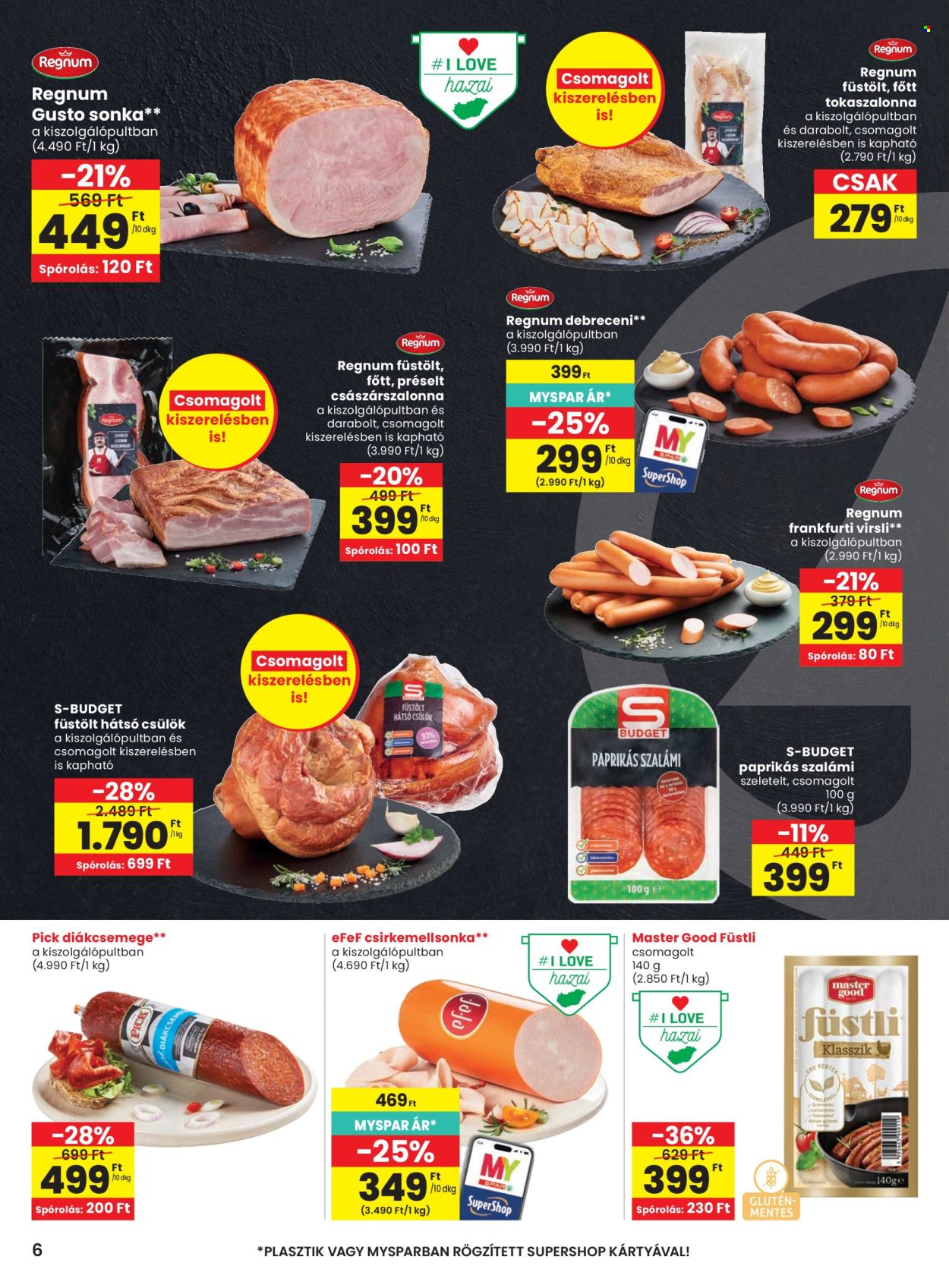 SPAR akciós újságok - 2026.08.13 - 2026.08.19. Oldal 6