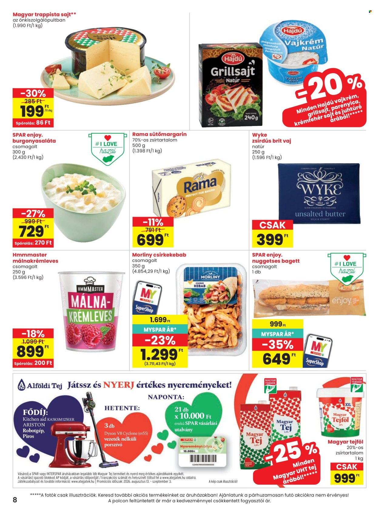 SPAR akciós újságok - 2026.08.13 - 2026.08.19. Oldal 8