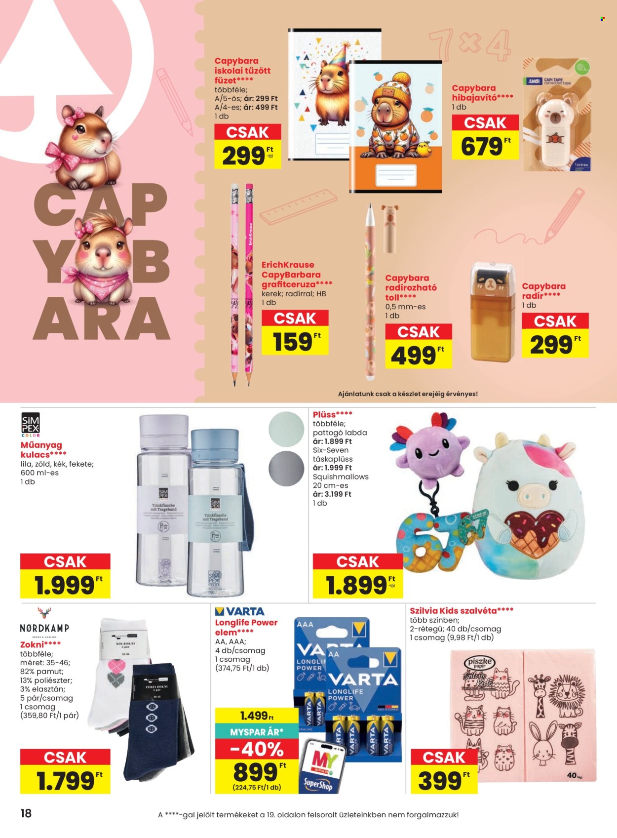 SPAR akciós újságok - 2026.08.13 - 2026.08.19. Oldal 18