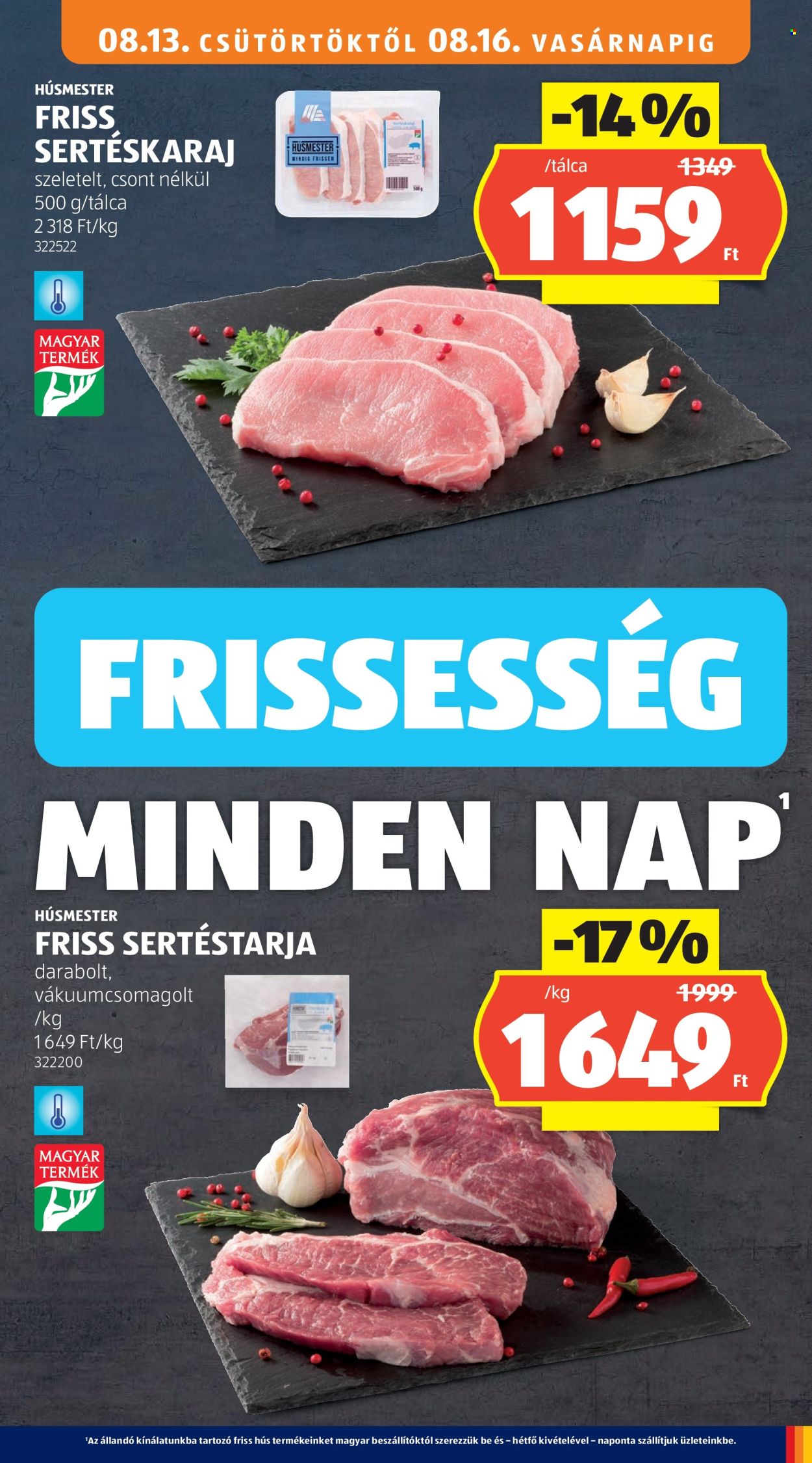 Aldi akciós újságok - 2026.08.13 - 2026.08.19. Oldal 13