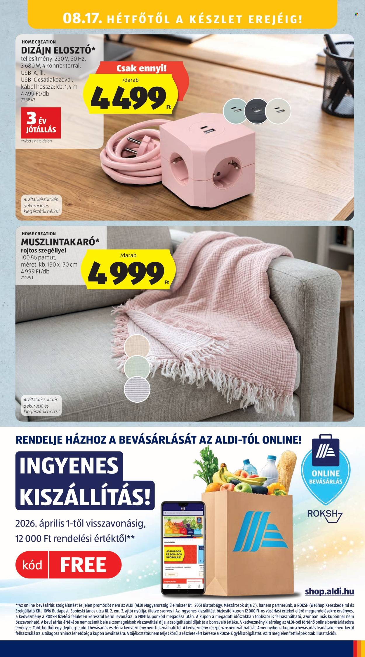 Aldi akciós újságok - 2026.08.13 - 2026.08.19. Oldal 43