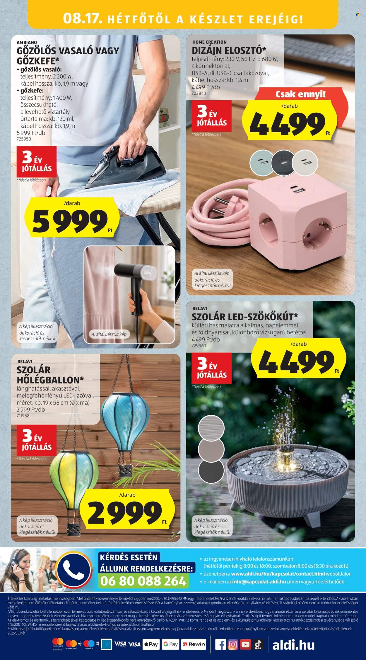 Aldi akciós újságok - 2026.08.13 - 2026.08.19. Oldal 48
