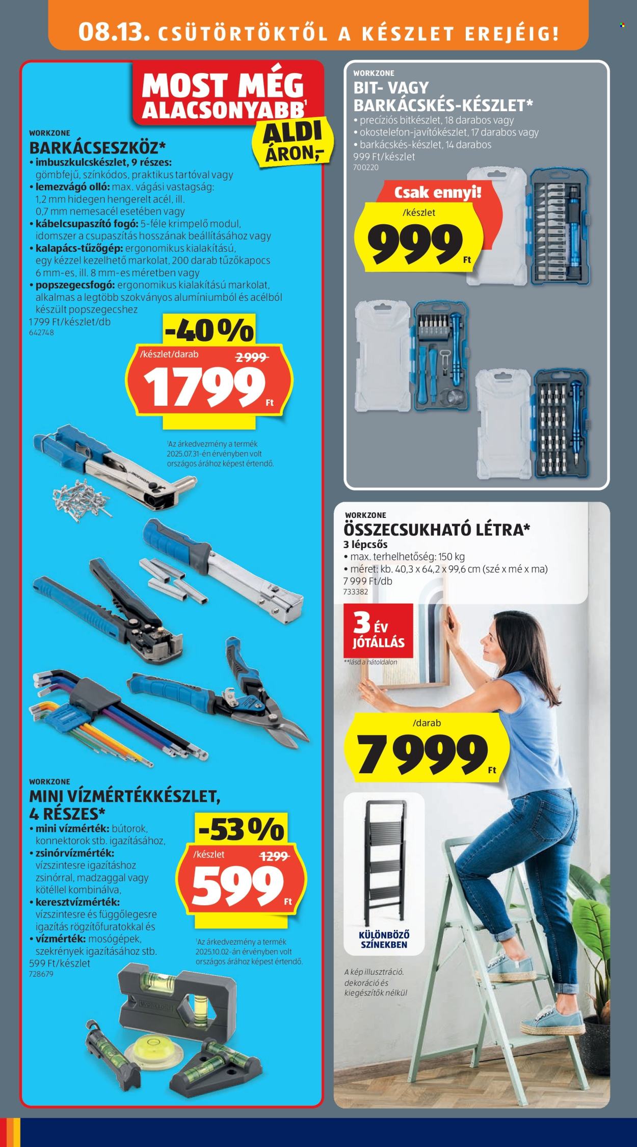 Aldi akciós újságok - 2026.08.13 - 2026.08.19. Oldal 8