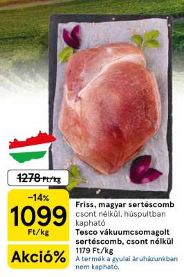 Friss magyar sertéscomb